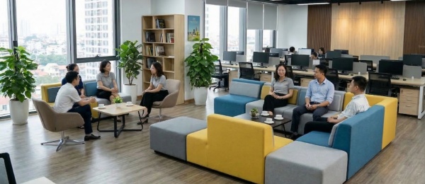 Sofa văn phòng và khu vực nghỉ ngơi: Nơi tái tạo sức sáng tạo cho nhân viên